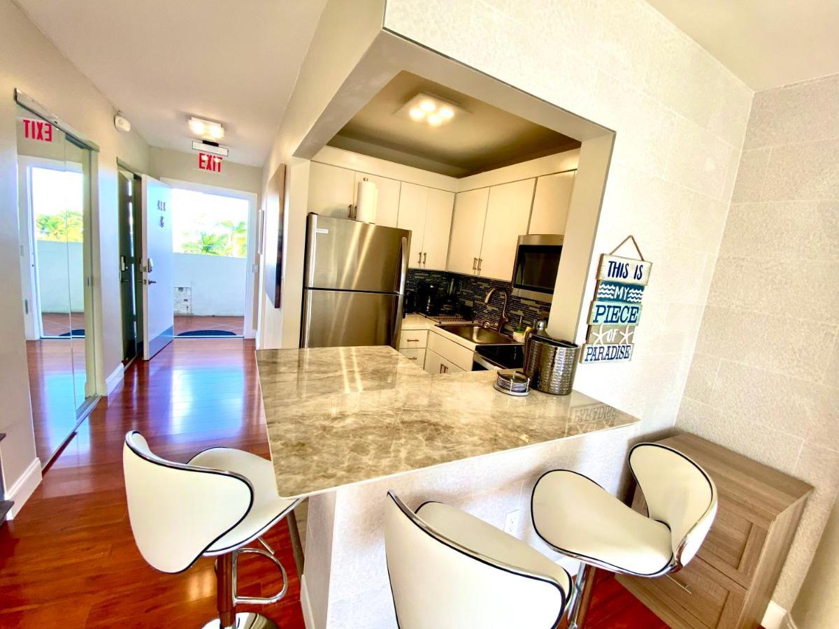 Modern Waterfront Apartment With Miami Skyline View, Free Parking 5 Mins Drive To Miami Beach Ngoại thất bức ảnh