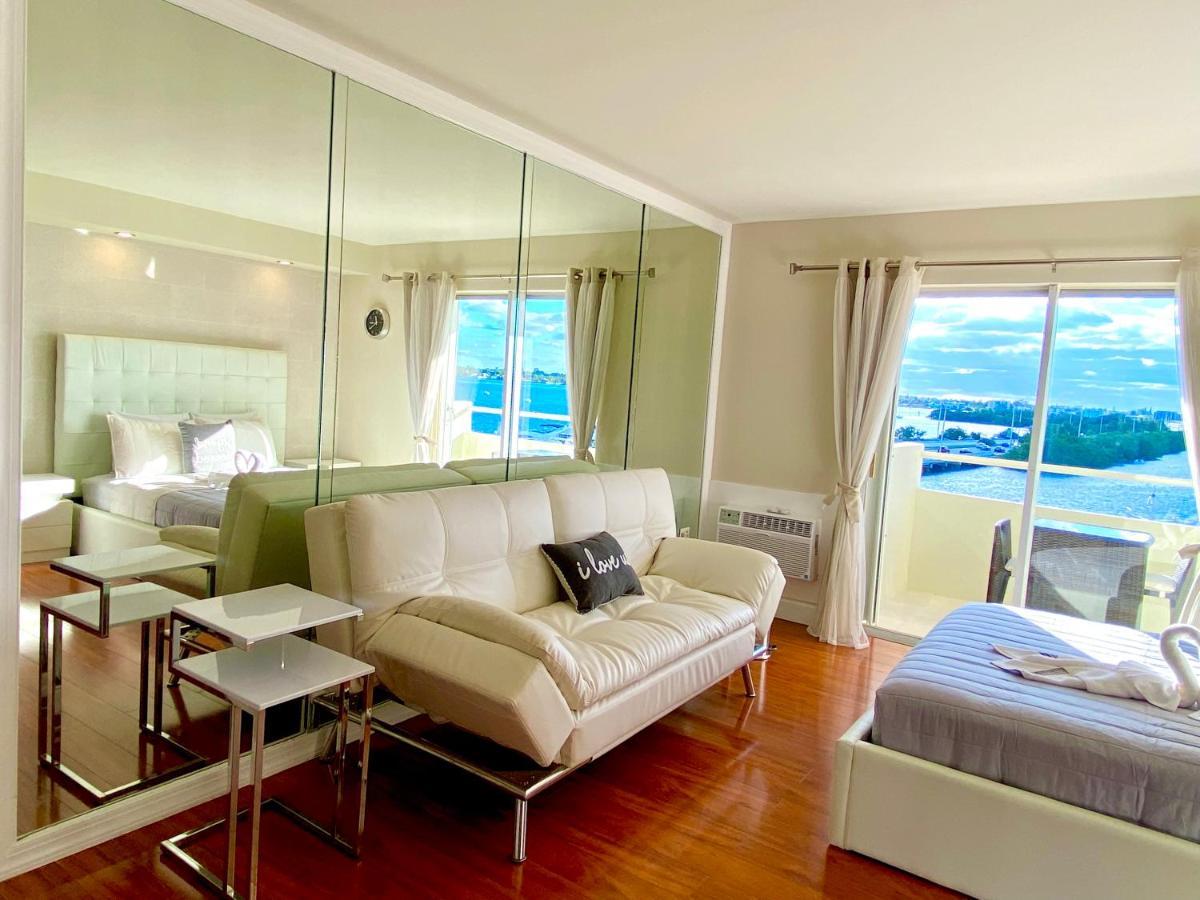 Modern Waterfront Apartment With Miami Skyline View, Free Parking 5 Mins Drive To Miami Beach Ngoại thất bức ảnh